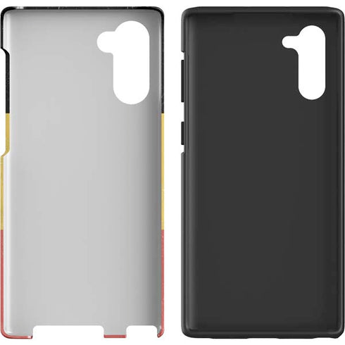 Belgium Flag Distressed Galaxy Note 10 Pro Case